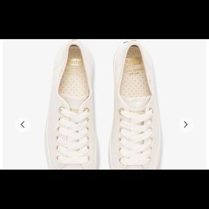 Keds x Kate Spade Ivory Platform Sneakers